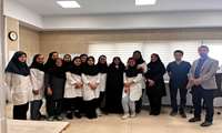 گرامیداشت روز علوم آزمایشگاهی در مرکز آموزشی درمانی حمایت مادران شهید اکبرآبادی