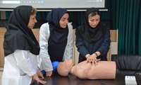 برگزاری کارگاه آموزشی احیای قلبی ریوی (BLS و ACLS) برای تمامی پرسنل مرکزآموزشی درمانی شهید اکبرآبادی