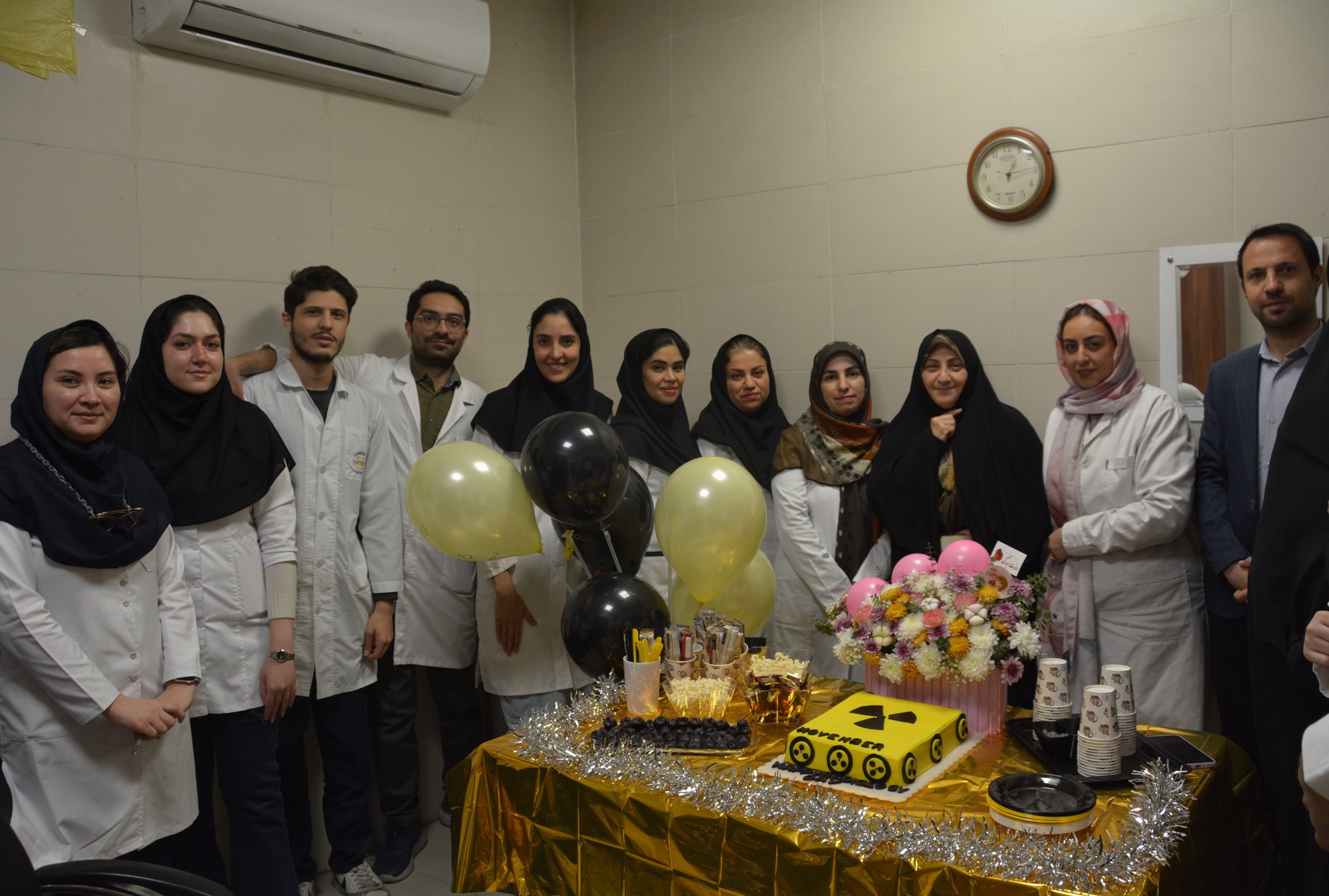 گرامیداشت روز جهانی رادیولوژی در واحد تصویربرداری مرکز آموزشی درمانی حمایت مادران شهید اکبر آبادی