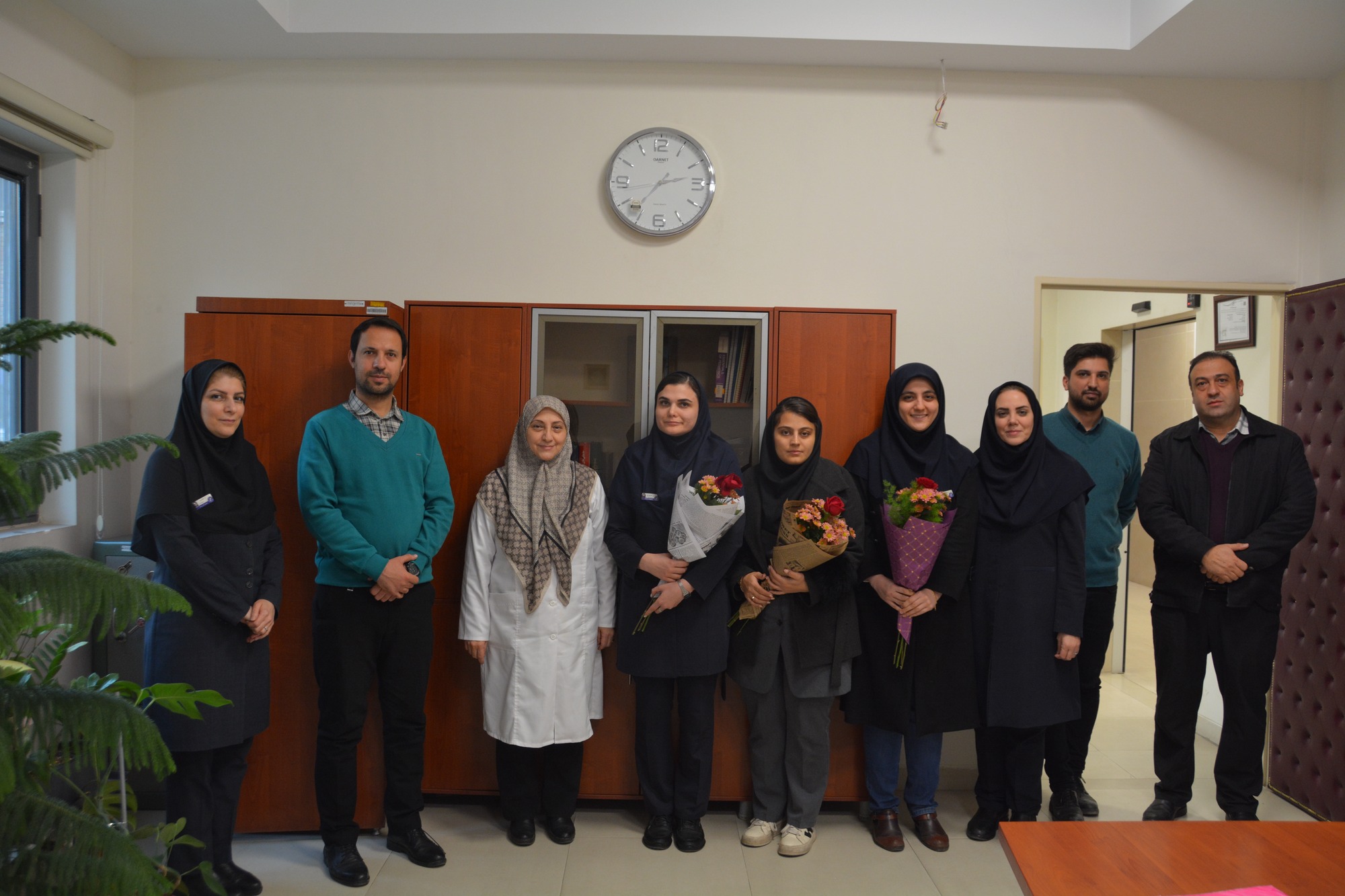 تجلیل از مددکاران اجتماعی مرکز آموزشی درمانی حمایت مادران شهید اکبر آبادی به مناسبت روز مددکار